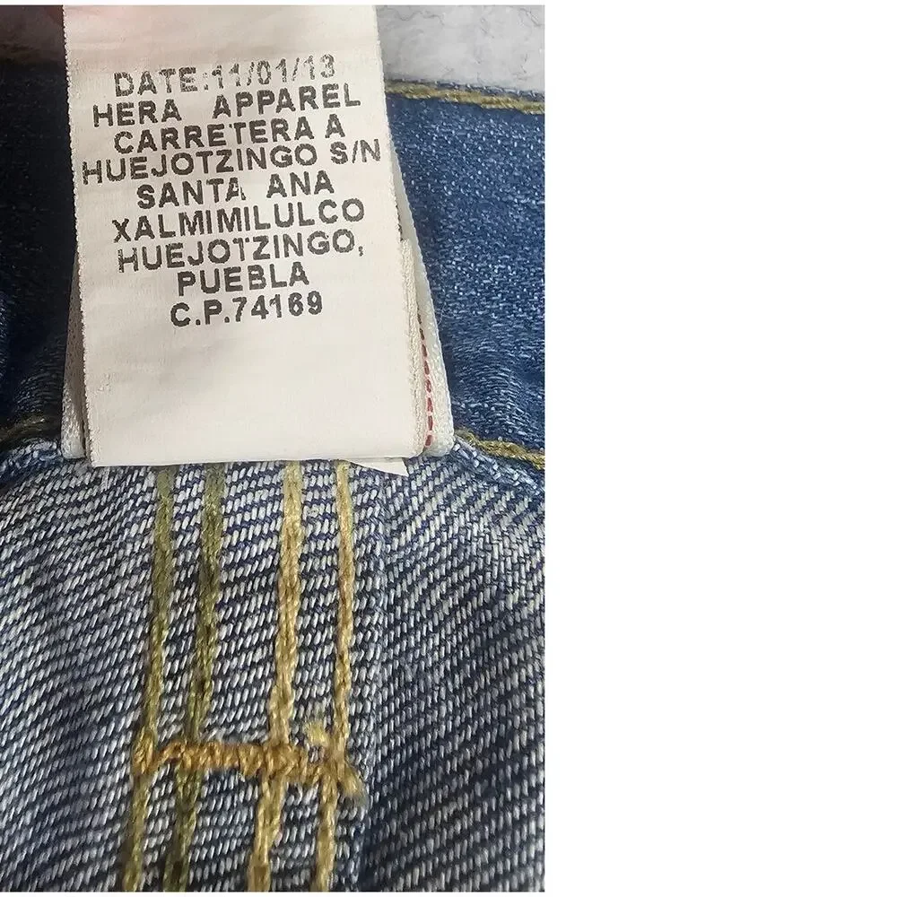 True Religion Ricky Straight WFLP GT Green Combo Mens Jeans Size 34